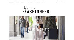 Desktop Screenshot of iamafashioneer.com